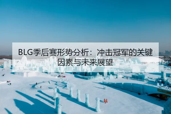 BLG季后赛形势分析：冲击冠军的关键因素与未来展望